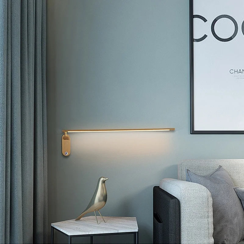 applique murale de luxe à bras rotatif et tactile - vue 4 sur 10