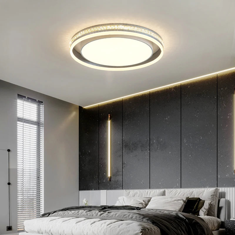 plafonnier led rond pour éclairage intérieur varié - vue 5 sur 18