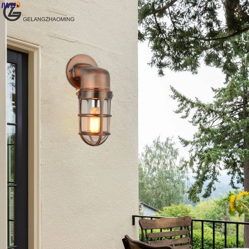 applique murale aluminium extérieure LED escalier balcon jardin étanche éclairage extérieur - vue 7 sur 12