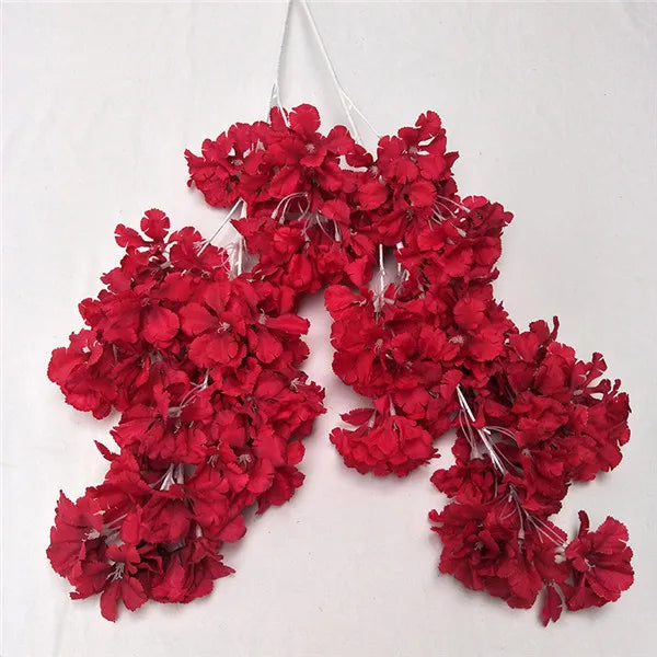 fleurs artificielles hortensia gypsophile pour décoration mariage - vue 15 sur 15