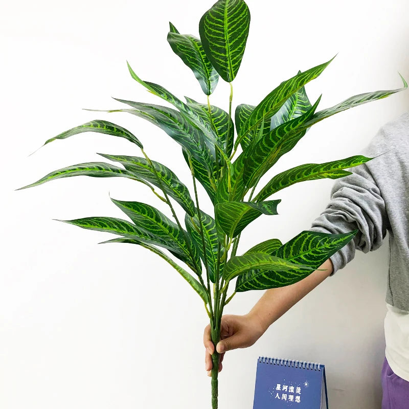 grandes plantes artificielles arbre tropical décoration jardin maison - vue 13 sur 13
