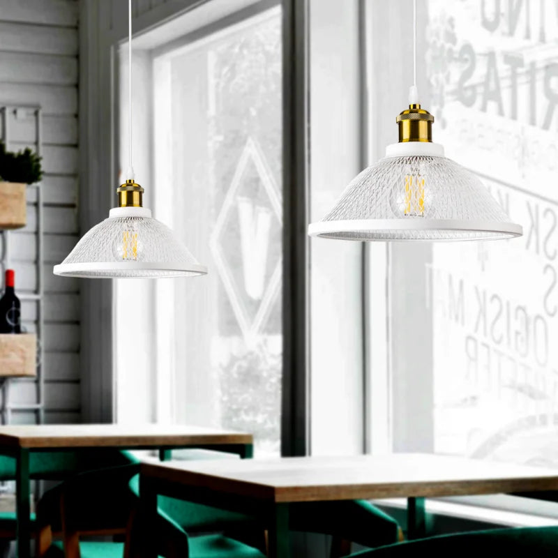 suspension Vintage rétro noir fer Net-Cage cuisine E27 LED pour chambre salon Restaurant - vue 3 sur 13