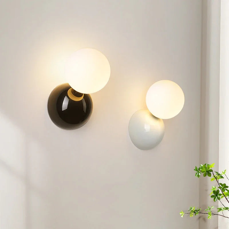 LED Applique Moderne Crème Cucurbit Flare Lumière Pour Chambre Chevet Salon Couloir Escalier Allée Balcon Décorations pour La Maison - vue 2 sur 9