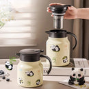 Theiere isotherme panda inox 1l grande capacite maison