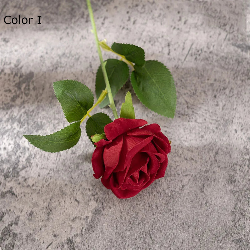 bouquet de fleurs artificielles en soie pour mariage et décoration - vue 11 sur 16