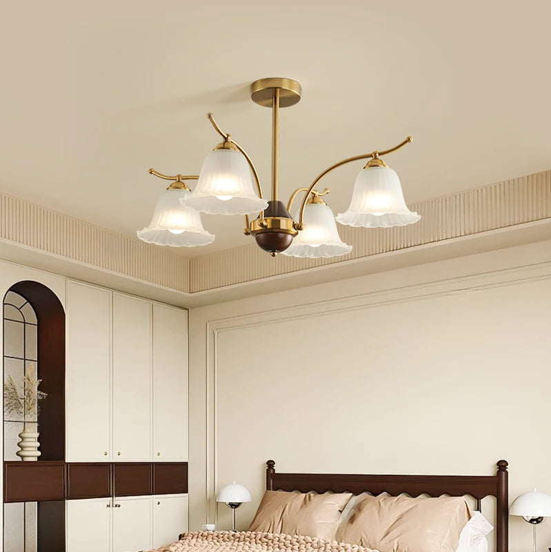 lustre rétro élégant pour un éclairage classique et raffiné - vue 7 sur 9