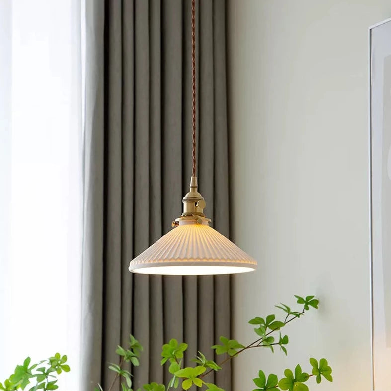 Lustre led japonais nordique luxe - vue 2 sur 10