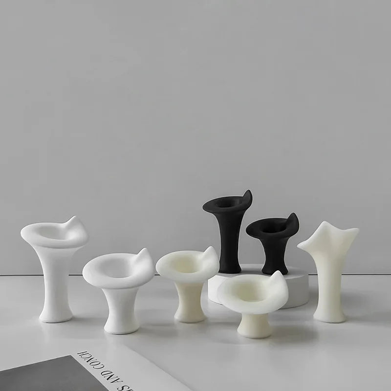 moule en silicone pour chandelier d'aromathérapie décoratif à faire soi-même - vue 6 sur 9