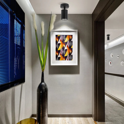 spot de plafond moderne et flexible pour éclairage sur rail - vue 3 sur 11