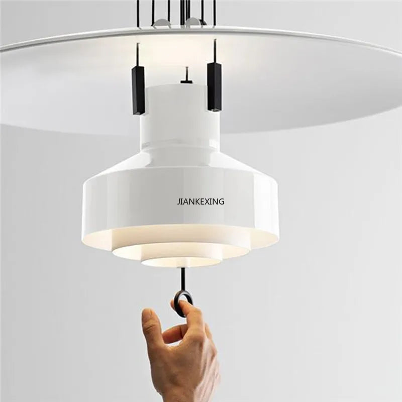 lustre led au design moderne pour décoration maison - vue 5 sur 13