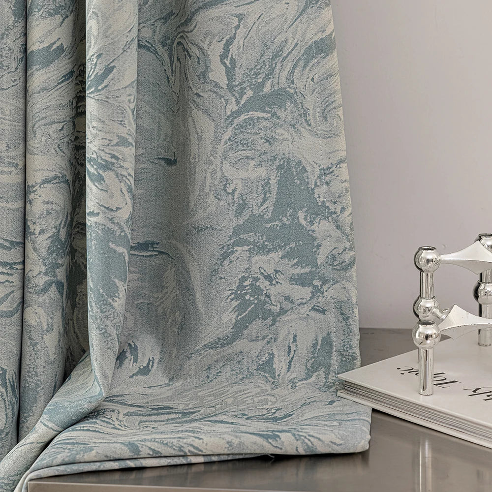 Rideau occultant motifs modernes pour chambre salon enfant - vue 2 sur 9