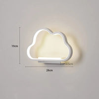 applique murale nuage led pour décoration enfant