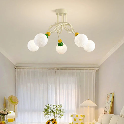 plafonnier 3d lune bulle pour chambre enfant décoration magique - vue 2 sur 6