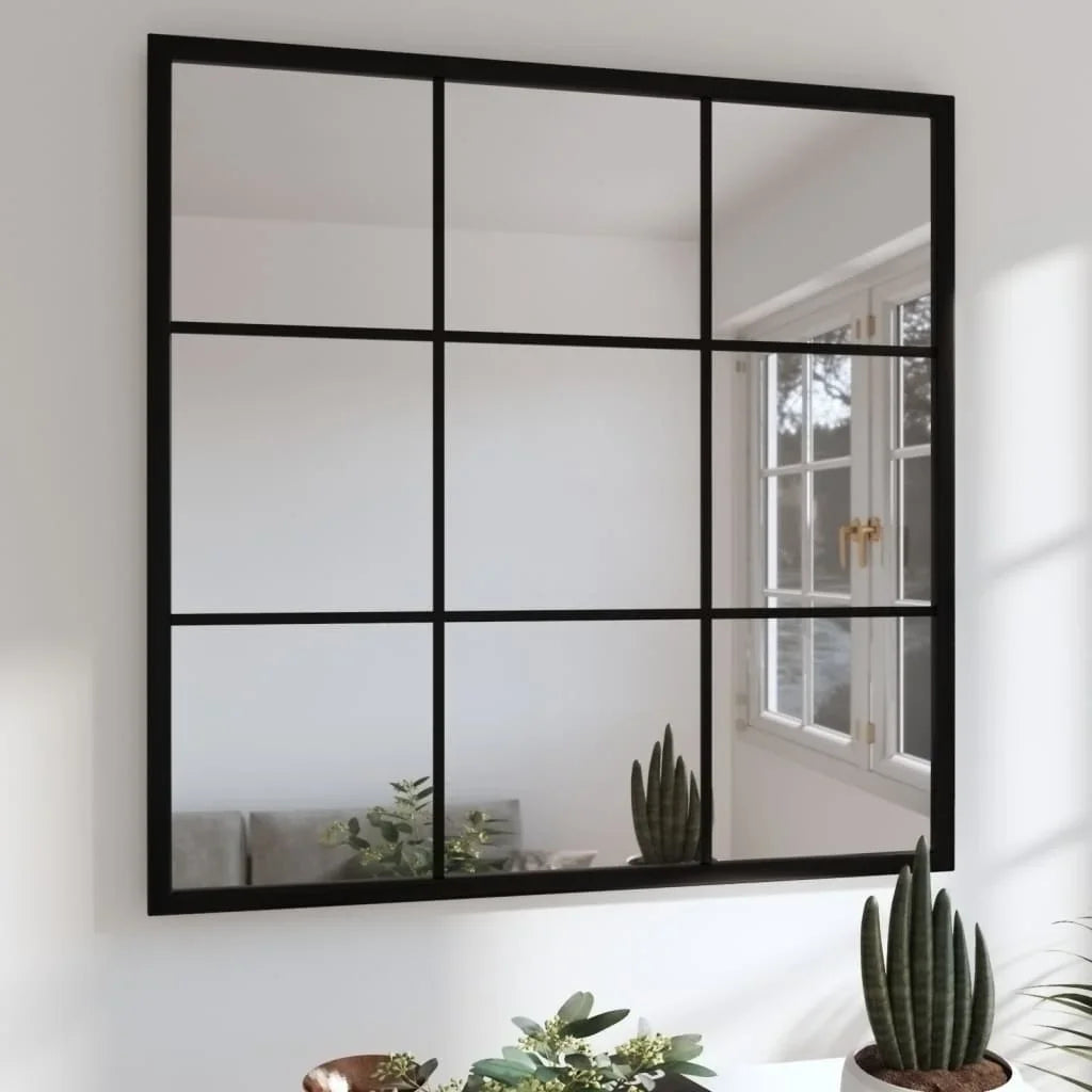miroir mural en métal pour décoration intérieure moderne - vue 8 sur 7