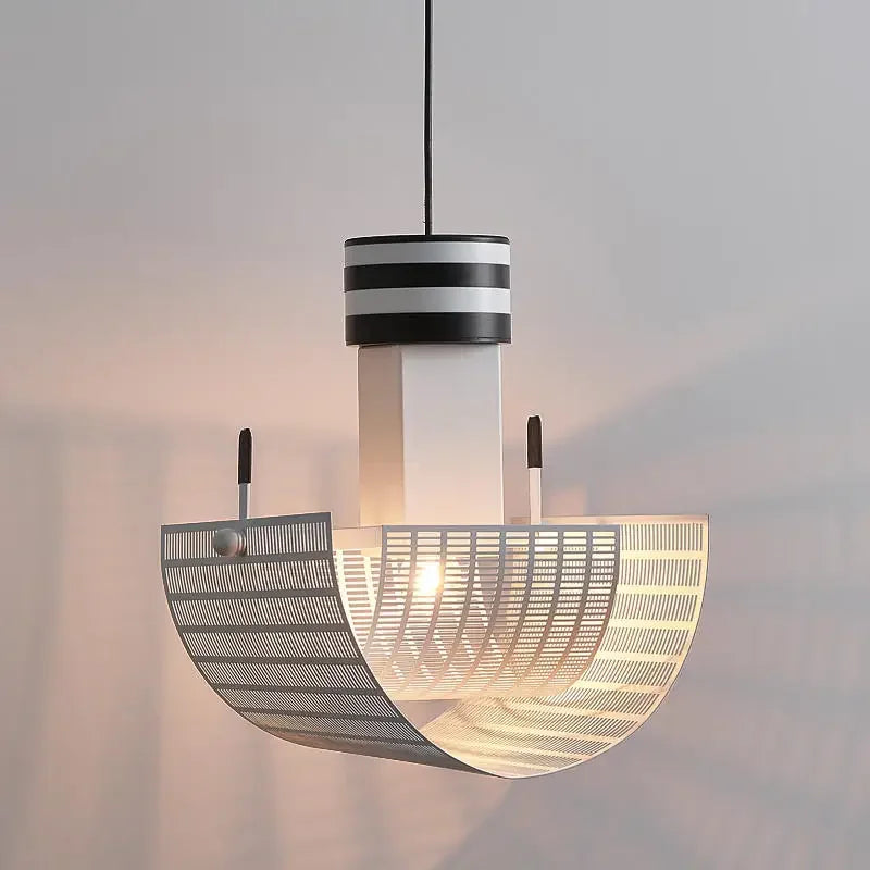 lustre led moderne en fer pour décoration intérieure - vue 3 sur 8