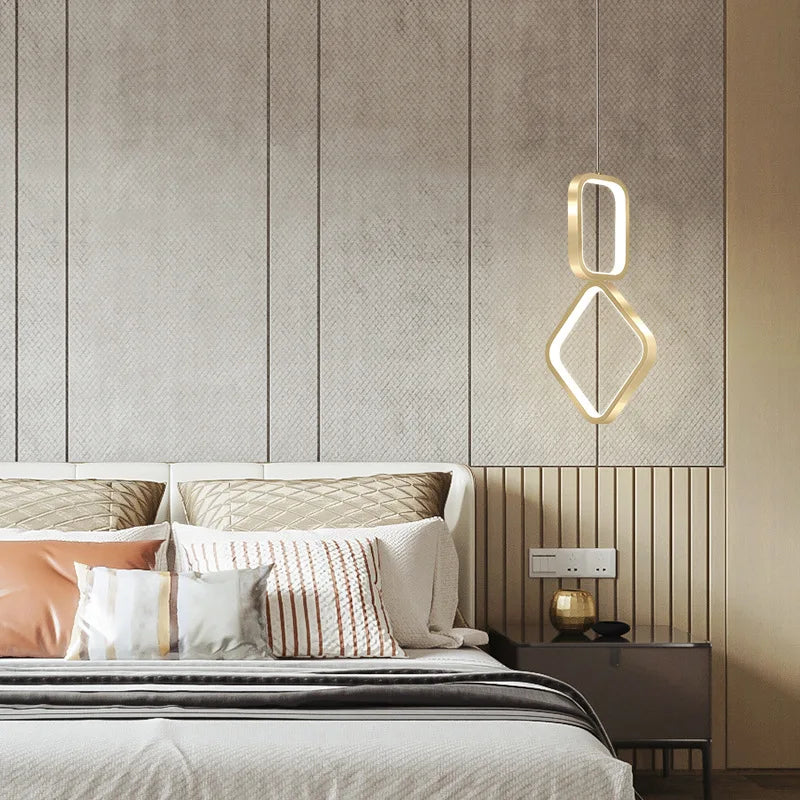 suspension led moderne pour un éclairage décoratif intérieur - vue 3 sur 10