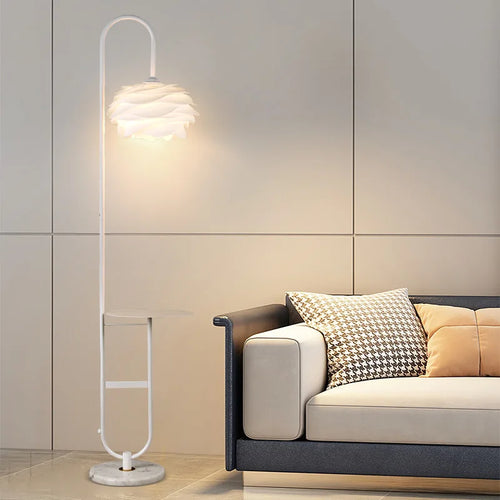 lampadaire en acrylique design pour un éclairage moderne intérieur - vue 6 sur 15