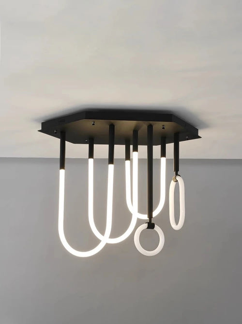 plafonnier moderne minimaliste luxe pour intérieur et extérieur - vue 2 sur 8