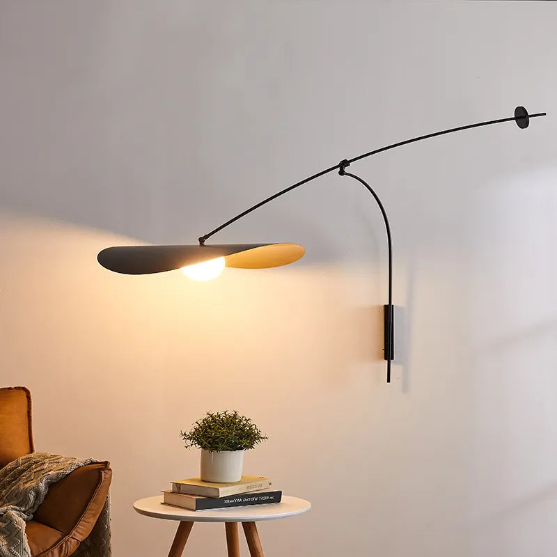 Applique murale rétro à bras Long pour chambre à coucher - vue 4 sur 6
