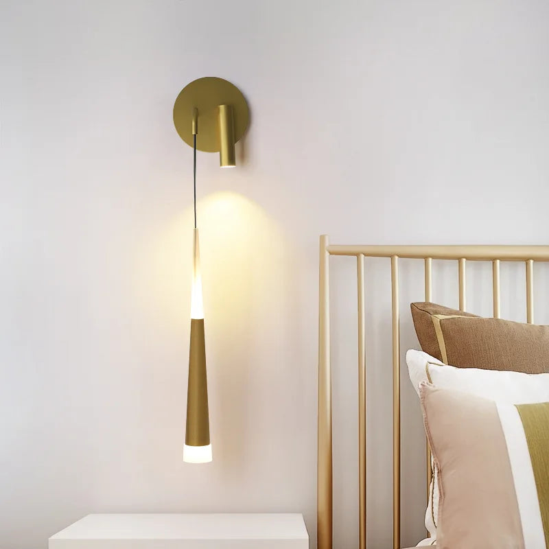 lampe de chevet design nordique moderne avec éclairage led - vue 2 sur 14