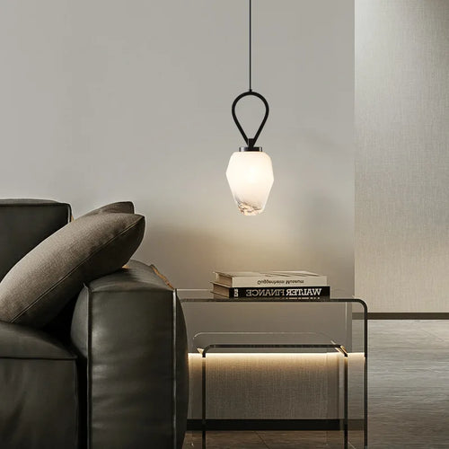 suspension lumineux led avec fil de cuivre réglable - vue 4 sur 7