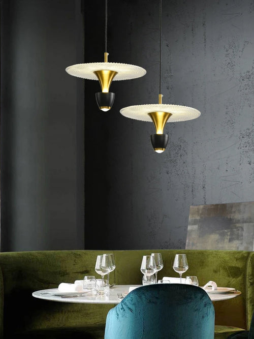 suspension en acrylique moderne pour décoration créative intérieur