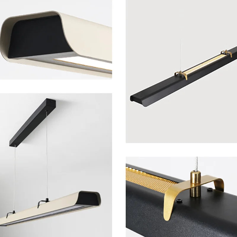 lampe led suspendue décorative avec cordon métallique gradation variable