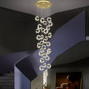 Lustre en cristal de décoration de maison moderne