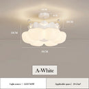 plafonnier romantique en forme de nuage pour chambre d'enfant