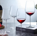 Verre à vin rouge cristal fin style bourgogne
