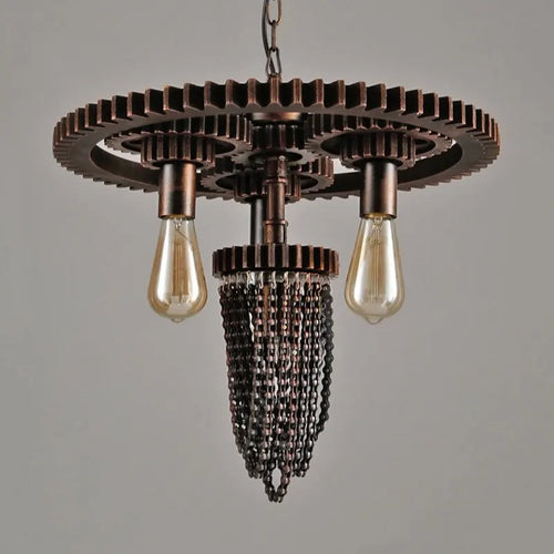 Vintage Style industriel fer Art plomberie suspension lampe Restaurant café Bar Table équipement créatif suspension lumières soutien-gorge