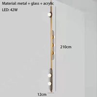lustre led 	 style art déco suspension en verre