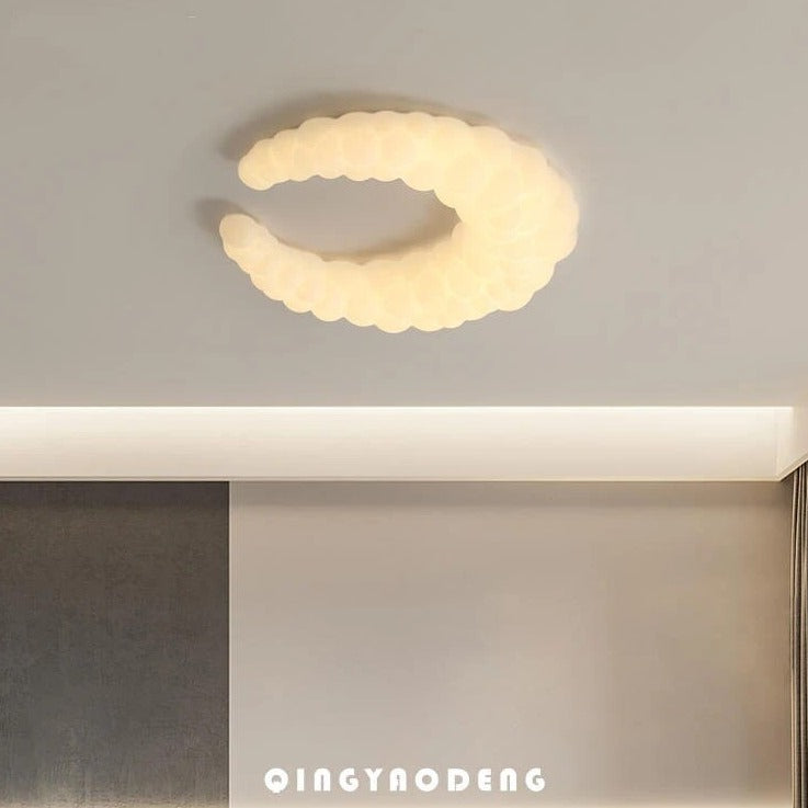 Plafonnier de style crème pour chambre à coucher - vue 5 sur 10