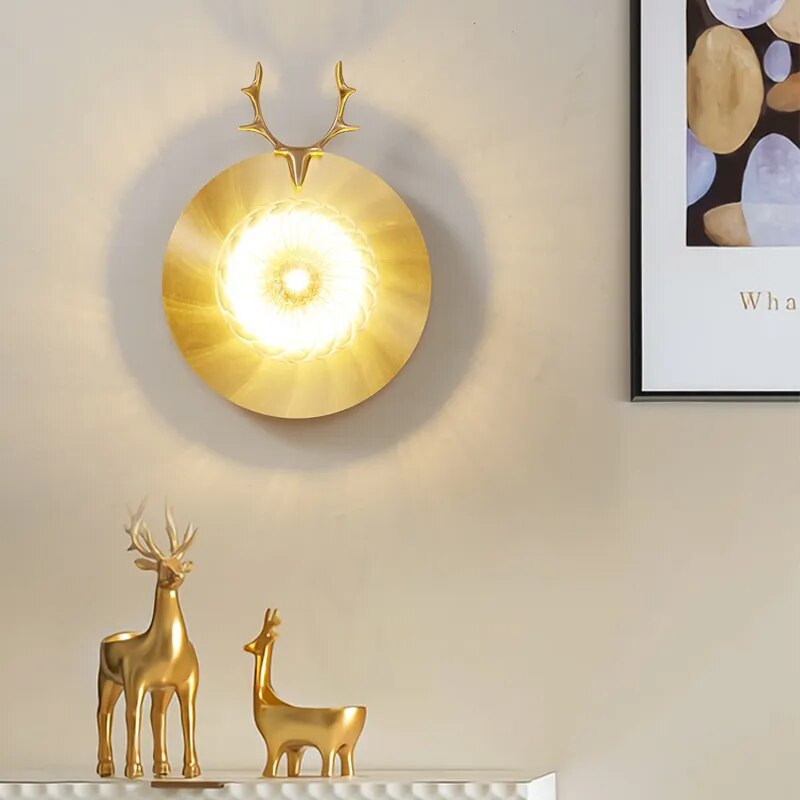 Applique murale tout en cuivre - vue 3 sur 7