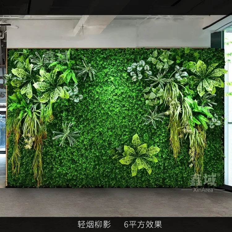 mur végétal artificiel pour décoration extérieure et aménagement paysager - vue 27 sur 30