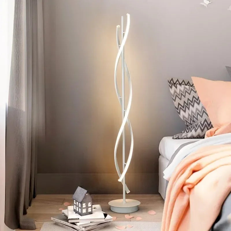 Lampe verticale LED bureau lumière Foom déco chambre - vue 3 sur 10