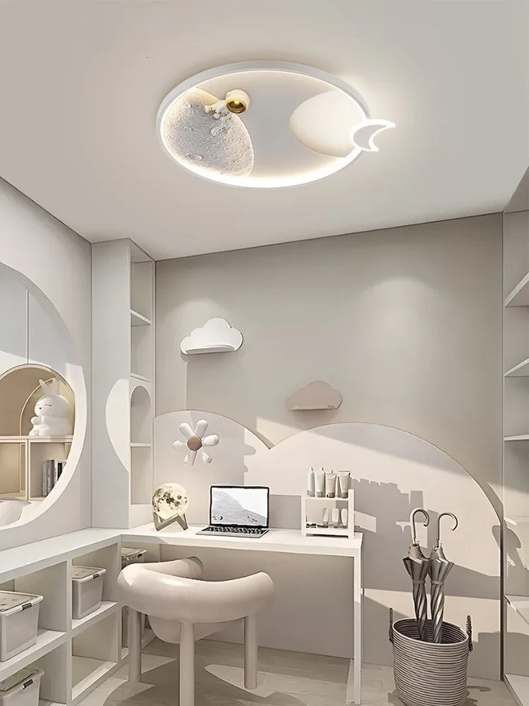 plafonnier lumineux enfant décoratif pour chambre bébé - vue 4 sur 12