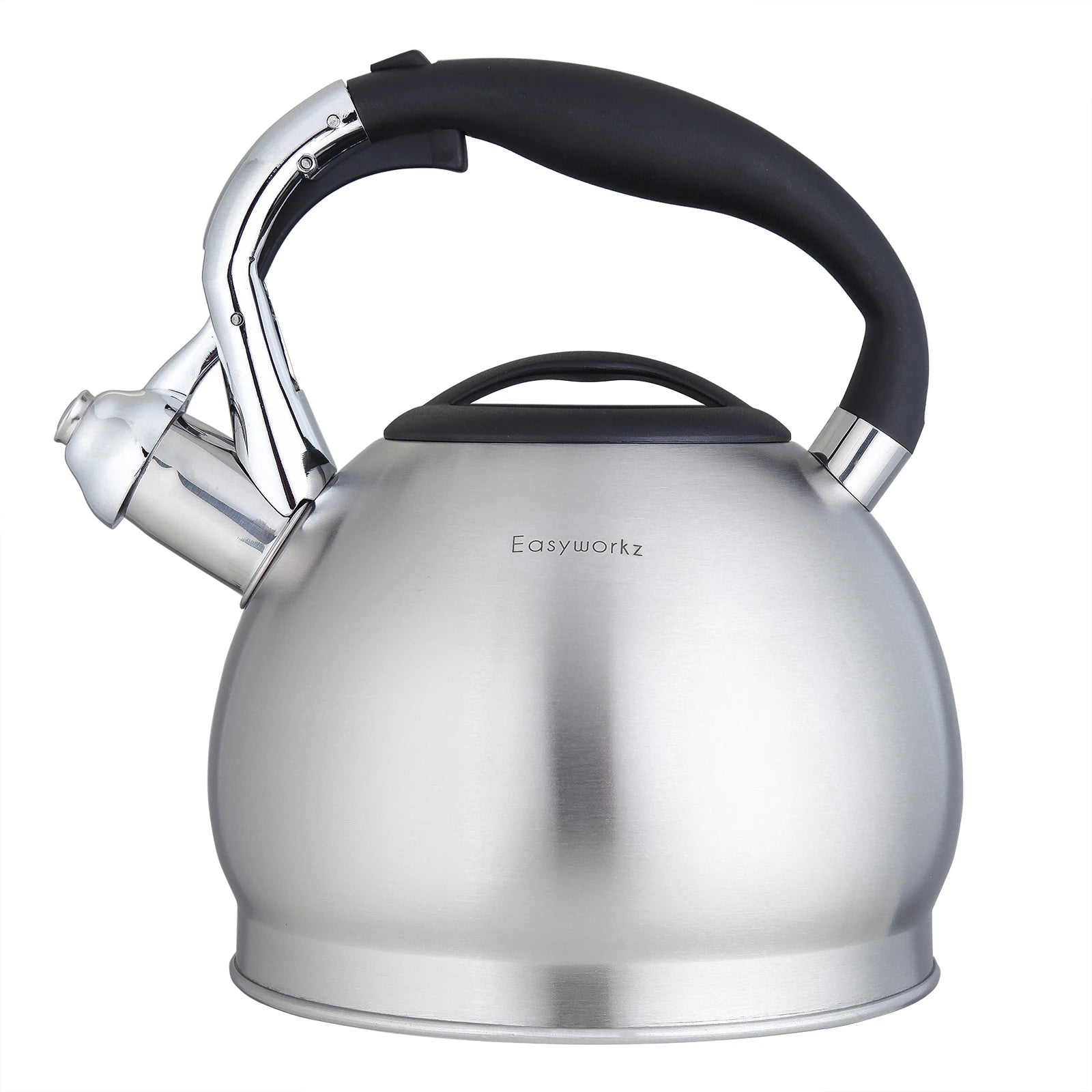 Bouilloire sifflet acier inoxydable grande capacité 3l