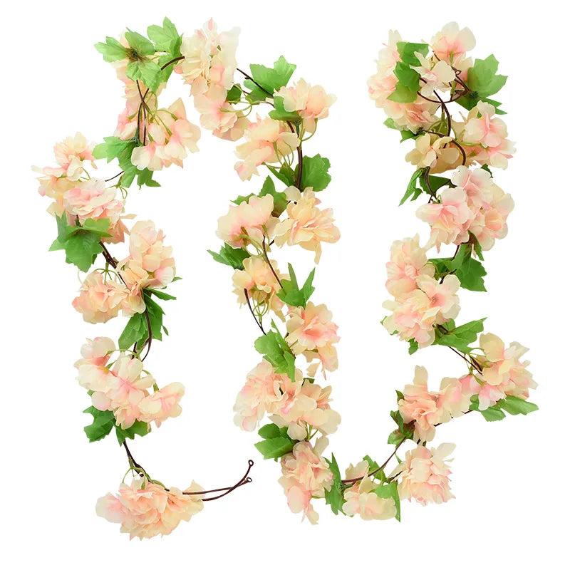 guirlande de glycine artificielle pour décoration florale et festive - vue 12 sur 32