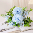 bouquet de chrysanthèmes en soie pour décoration de jardin