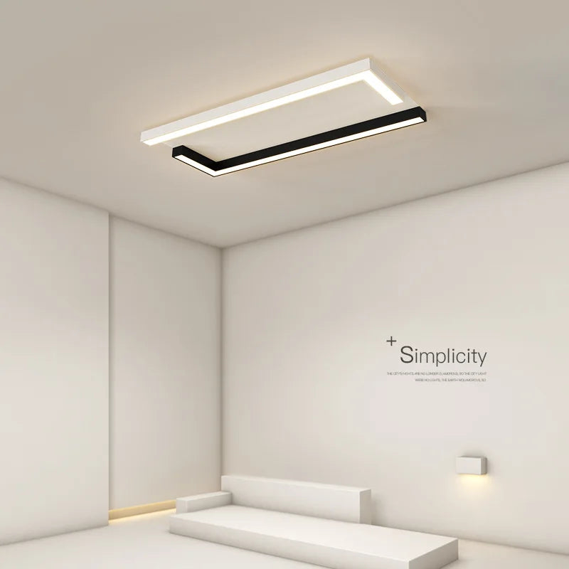 plafonnier moderne minimaliste pour un intérieur créatif élégant - vue 4 sur 12