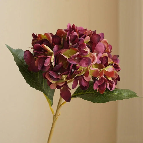 fleurs d'hortensia artificielles pour décoration élégante et durable