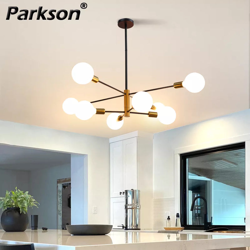 Plafond moderne suspension luminaire E27 lustre suspension lampe chambre salle à manger salon pour la décoration de la maison éclairage intérieur