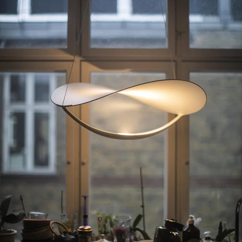 Italy Design High Quality Dining Room Kitchen Island Hanging Lamp Pendant Light Cloth Ceiling Chandelier  Close to Original - vue 2 sur 7