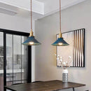 suspension loft luminaire vintage industriel avec abat-jour en métal
