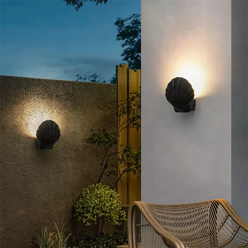 applique murale led design moderne étanche pour extérieur jardin - vue 4 sur 10
