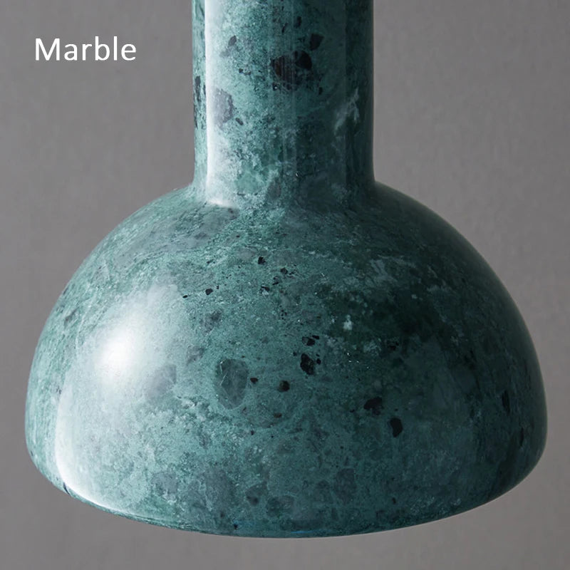 suspension rétro créative en forme de lampe de poche - vue 6 sur 8