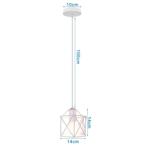 suspension rétro industrielle style loft vintage pour intérieur