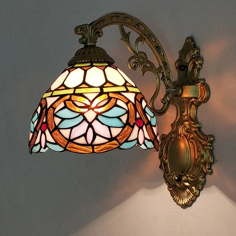Applique murale de style Tiffany