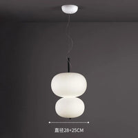 suspension scandinave grande boule de verre design moderne